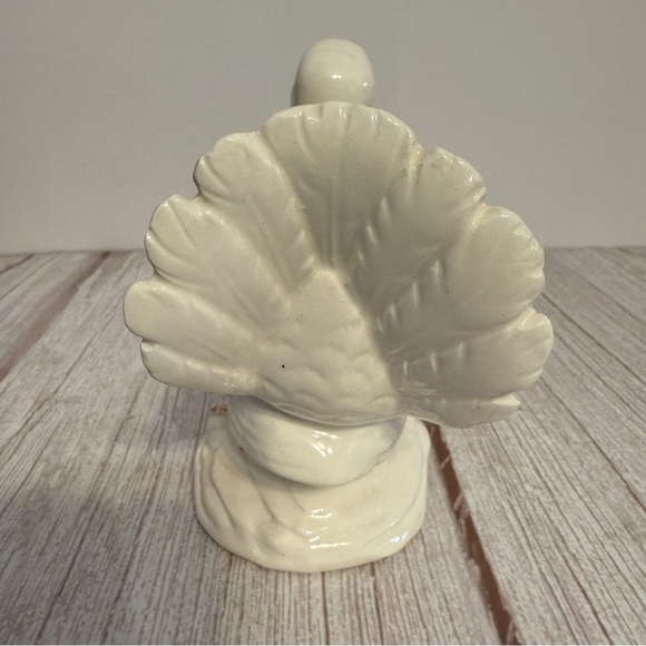 5" Ceramic White Dove Pigeon Bird Planter Figurine Made in Japan Vintage Chip - Picture 4 of 10